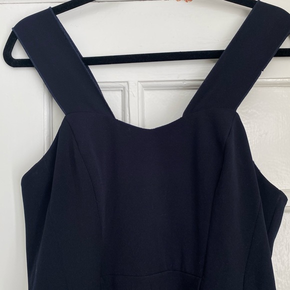 Topshop Navy Blue Formal Dress - Picture 2 of 5